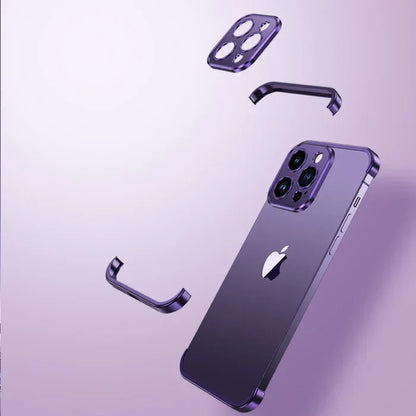 Slim and Robust iPhone Case - StealthShield-Deep Purple-iPhone 15 Pro Max-Nora Luxe