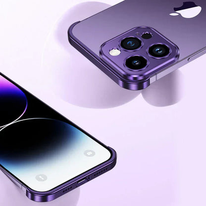 Slim and Robust iPhone Case - StealthShield-Deep Purple-iPhone 15 Pro Max-Nora Luxe