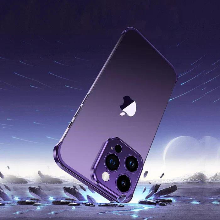 Slim and Robust iPhone Case - StealthShield-Deep Purple-iPhone 15 Pro Max-Nora Luxe