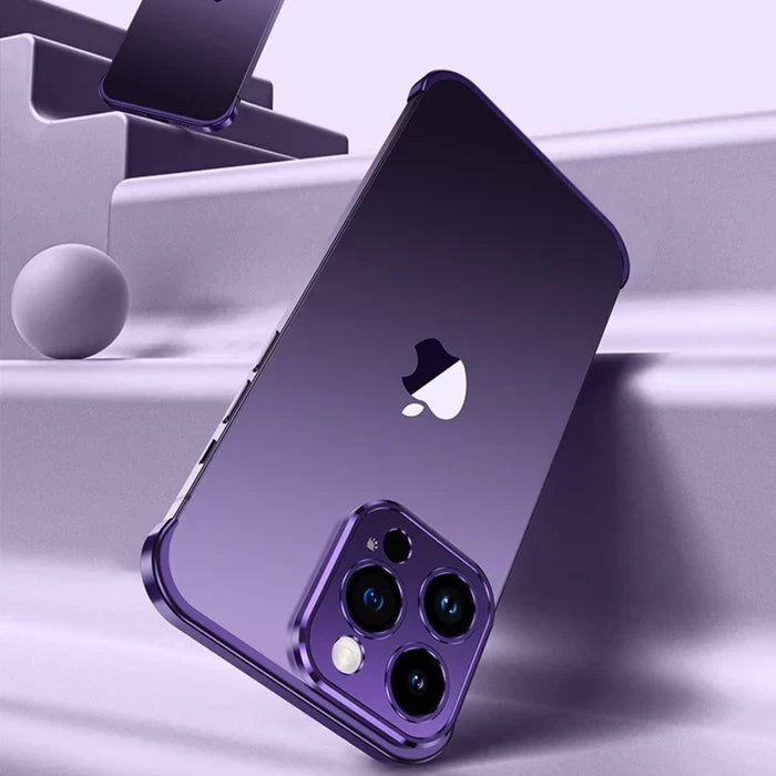 Slim and Robust iPhone Case - StealthShield-Deep Purple-iPhone 15 Pro Max-Nora Luxe