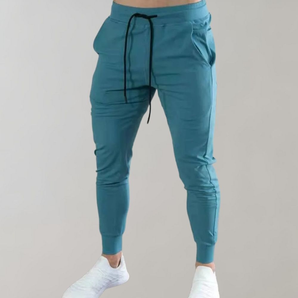 Slim Fit Men’s Jogging Trousers - Orion-Black-M-Nora Luxe