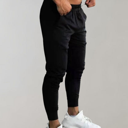 Slim Fit Men’s Jogging Trousers - Orion-Black-M-Nora Luxe