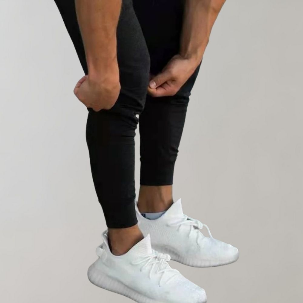 Slim Fit Men’s Jogging Trousers - Orion-Black-M-Nora Luxe