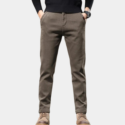 Stylish Fitted Dress Pants for Men - Pexav