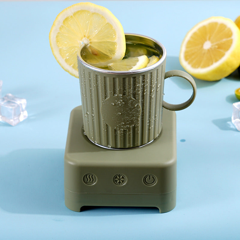 Smart Mug with Fast Cooling and Heating - ThermoMug-Green-Nora Luxe