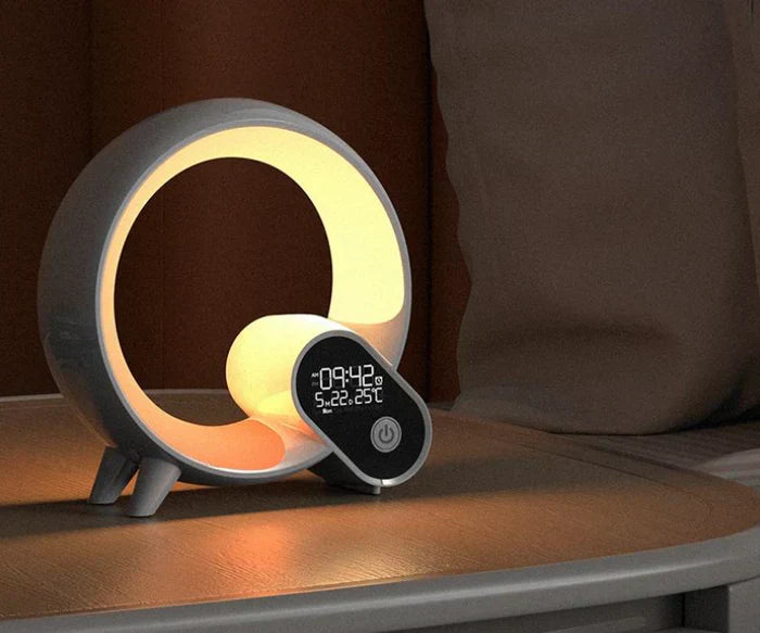 Smart Night Light with White Noise and Color Change - Liora-Black-Nora Luxe