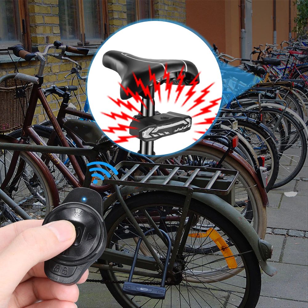 Smart Rear Light Alarm - BikeGuard™-Nora Luxe