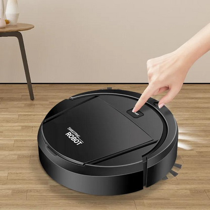 Smart Robot Vacuum Cleaner for Effortless Cleaning - SmartClean-Black-Nora Luxe