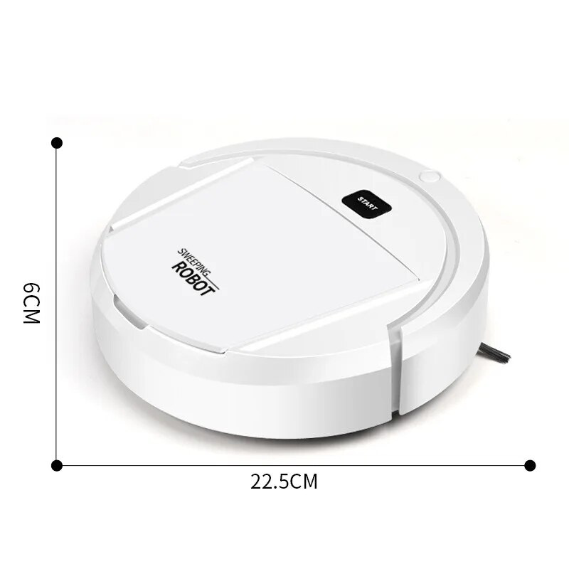 Smart Robot Vacuum Cleaner for Effortless Cleaning - SmartClean-Black-Nora Luxe