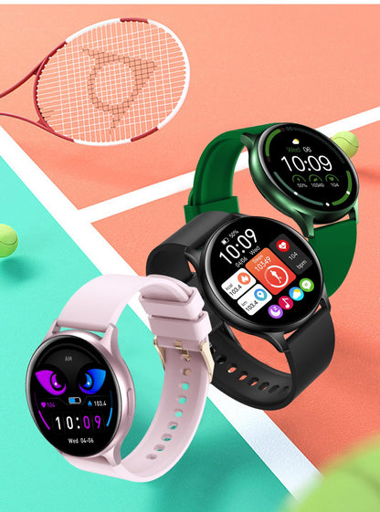 Smartwatch and Fitness Tracker with Bluetooth - SmartVibe Pro-Black-Nora Luxe