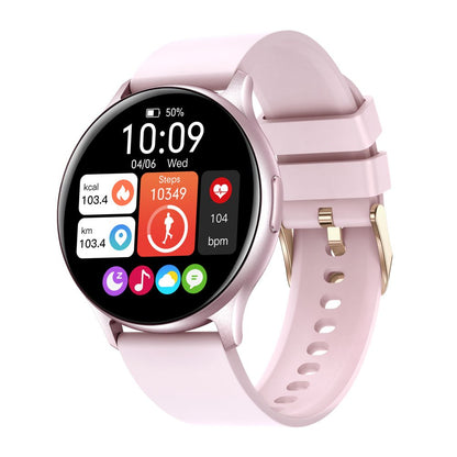 Smartwatch and Fitness Tracker with Bluetooth - SmartVibe Pro-Pink-Nora Luxe