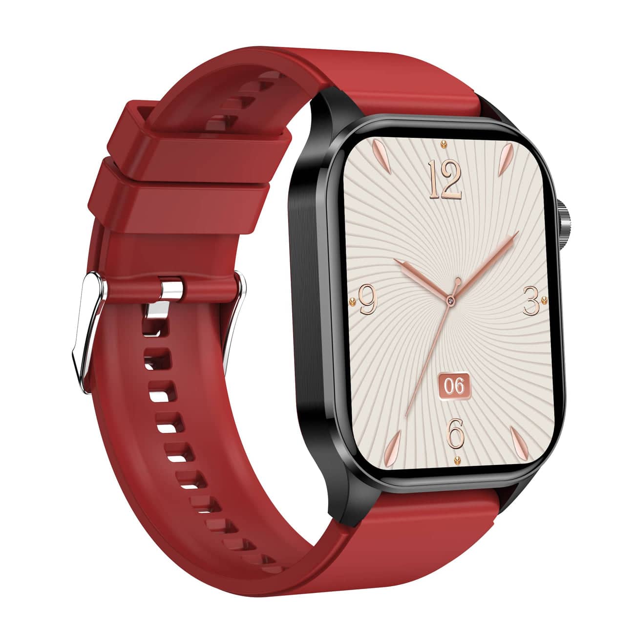 Smartwatch with ECG, Blood Sugar and Blood Pressure Monitoring - HealthSync-Blue-Nora Luxe