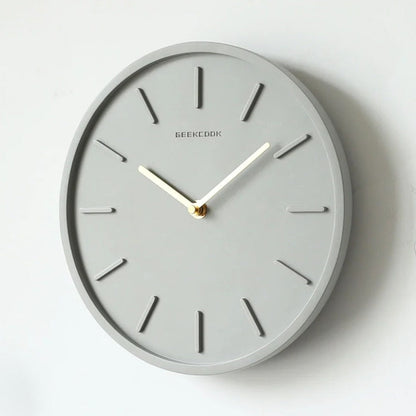 Modern Nordic Concrete Wall Clock - Pexav