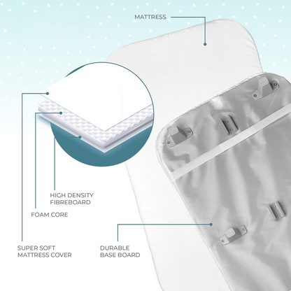 Space Saving Baby Bedside Sleeper Bassinet