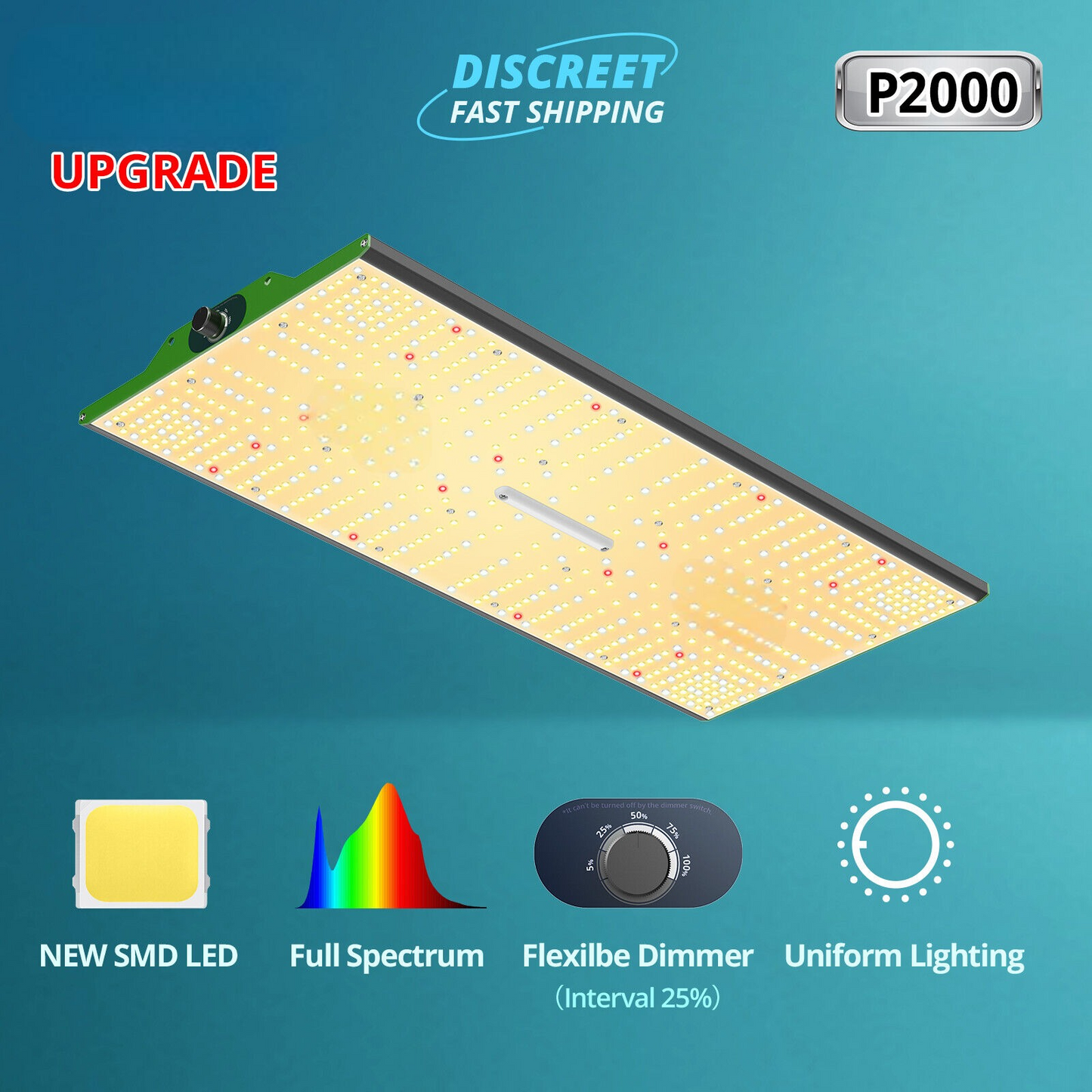 Indoor Plant Full Spectrum LED Grow Lamp