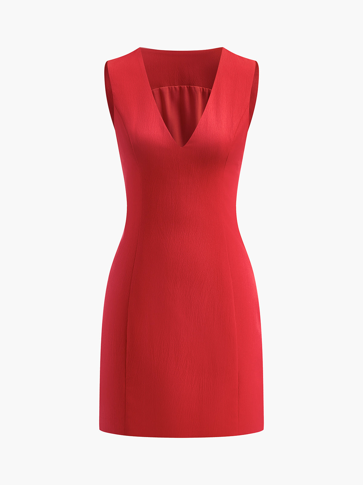 Comfortable V Neck Summer Mini Dress
