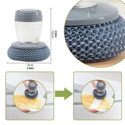 Soap Dispenser Brush for the Kitchen - CleanEase-Nora Luxe
