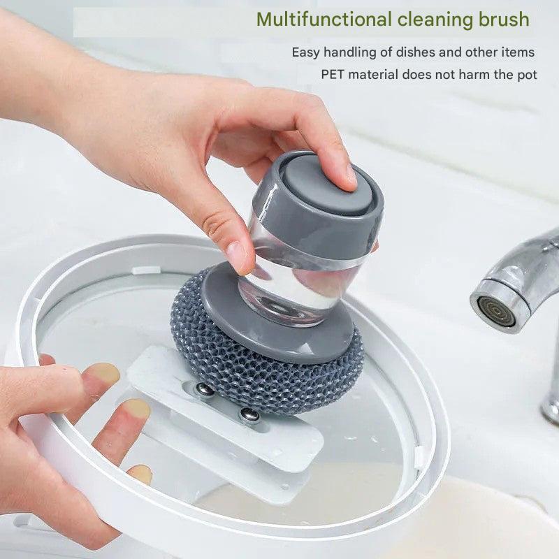 Soap Dispenser Brush for the Kitchen - CleanEase-Nora Luxe