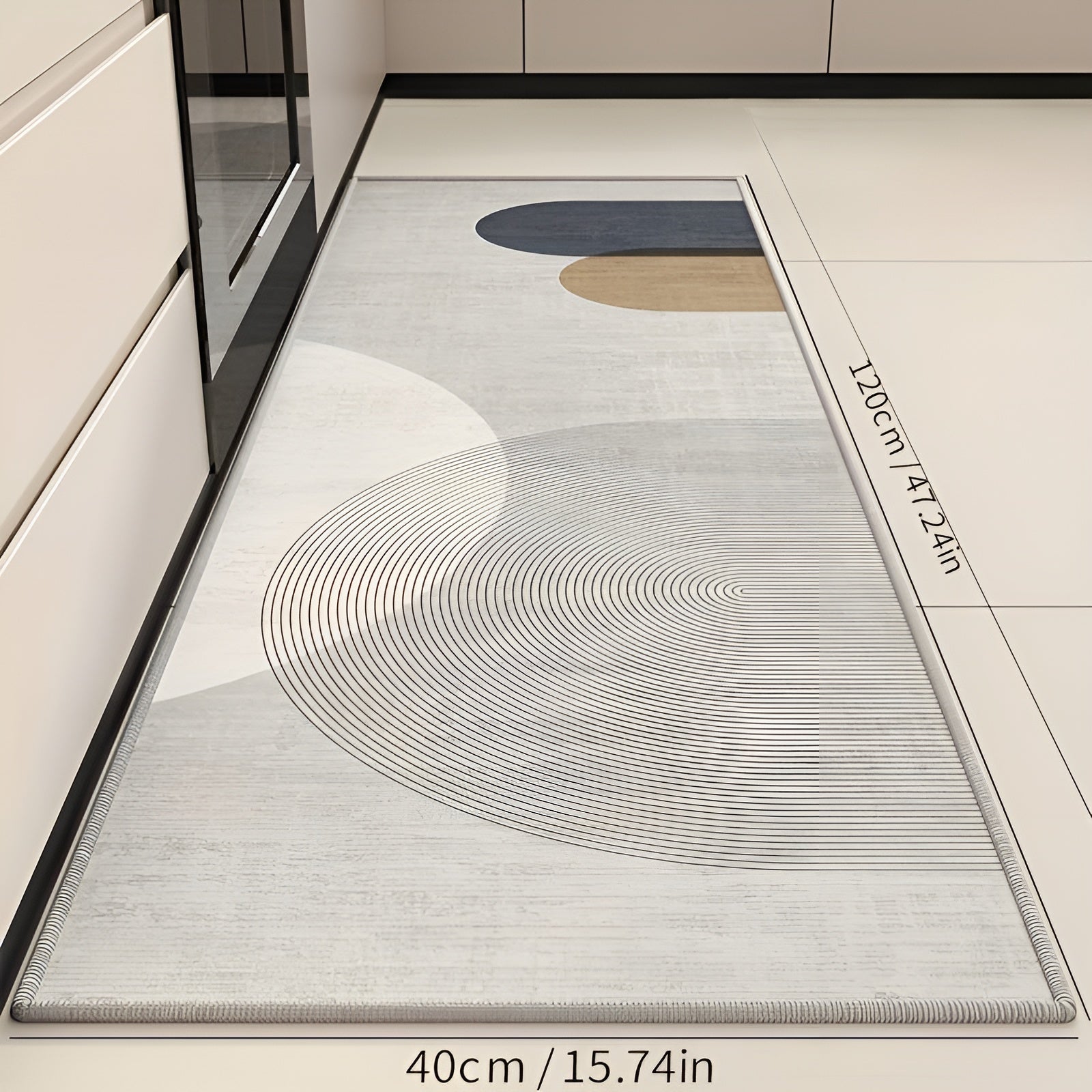 Plush Non-Slip Kitchen Floor Mat - Pexav