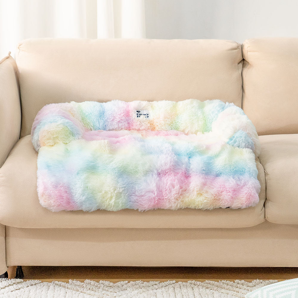 Soft Dog Bed - PlushNest-Gray-S-Nora Luxe