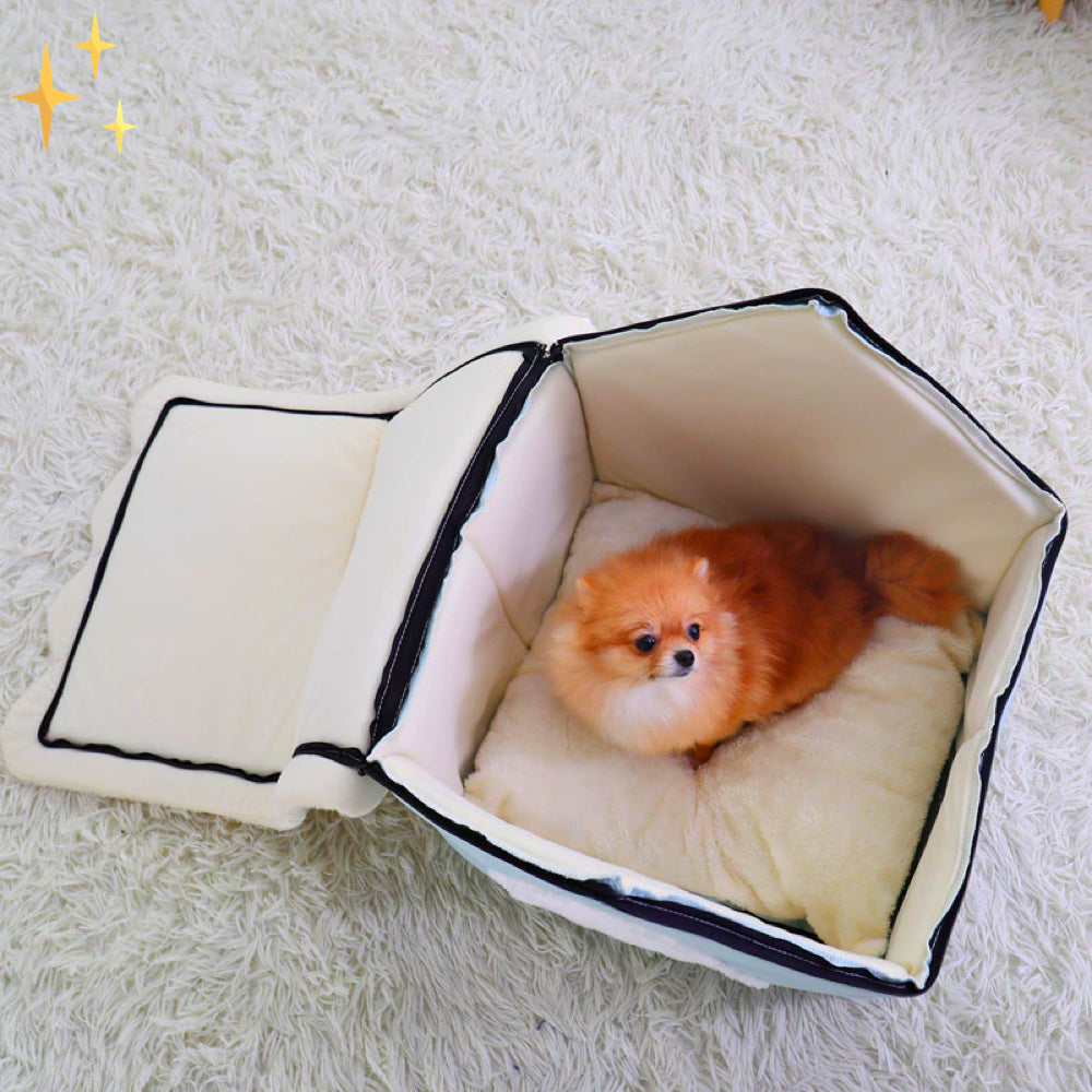 Soft Dream House for Dogs and Cats - DreamNest-XS-Nora Luxe