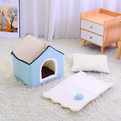 Soft Dream House for Dogs and Cats - DreamNest-XS-Nora Luxe