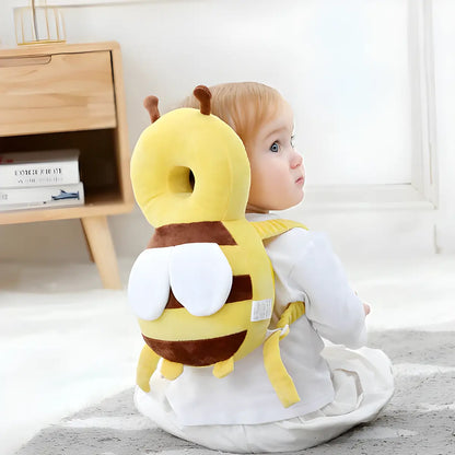 Soft Head Protector for Babies - HeadGuard-Bee-Nora Luxe