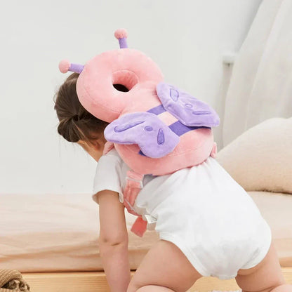 Soft Head Protector for Babies - HeadGuard-Butterfly-Nora Luxe