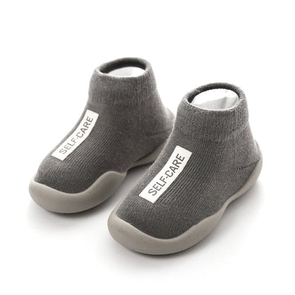 Soft Knitted Toddler Shoes - Anti-Slip Slippers-14-0-6 maanden-Nora Luxe