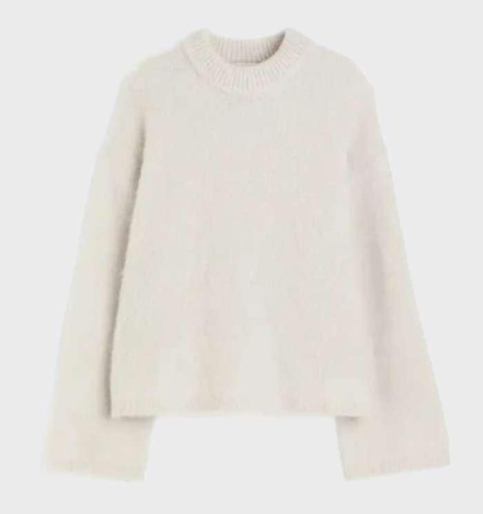 Classic Simple Mohair Ladies Sweater - Pexav