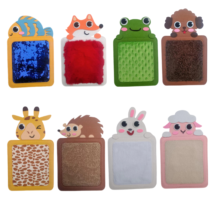 Soft Worlds - Animal Sensory Mats-8-Pack-Nora Luxe