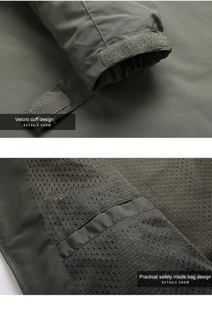 Softshell Jacket Wind & Waterproof - GentShield-Black-S-Nora Luxe