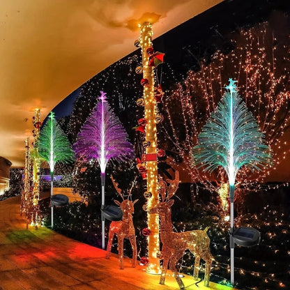 Solar Christmas Tree Lighting - LumiTree-Nora Luxe