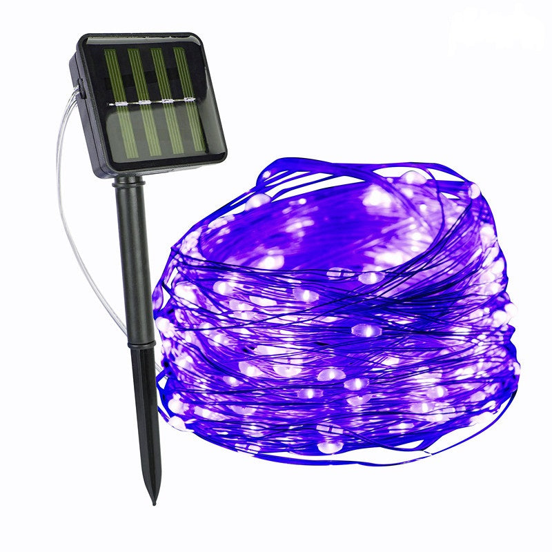 Solar Energy Ambient Lighting - SoliGlow-Purple-196.85 inches-Nora Luxe