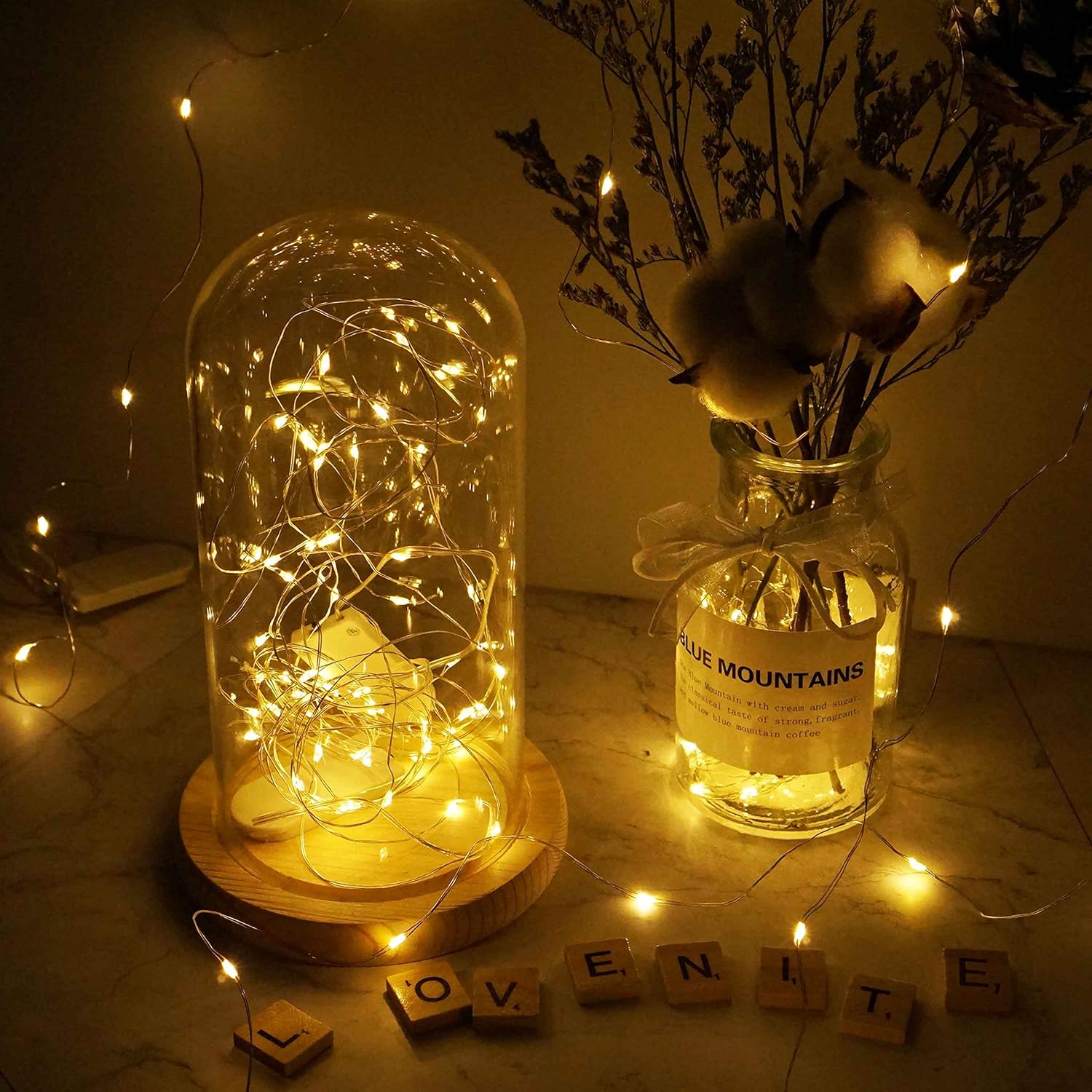 Solar Energy Ambient Lighting - SoliGlow-Warm-196.85 inches-Nora Luxe