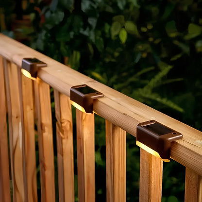 Solar Energy Stair Lighting - SoliStep-Brown-8-Nora Luxe