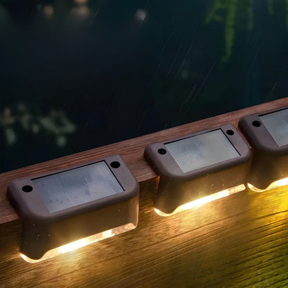 Solar Energy Stair Lighting - SoliStep-Brown-8-Nora Luxe