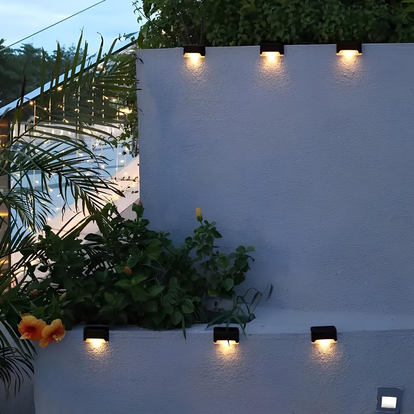 Solar Energy Stair Lighting - SoliStep-Brown-8-Nora Luxe