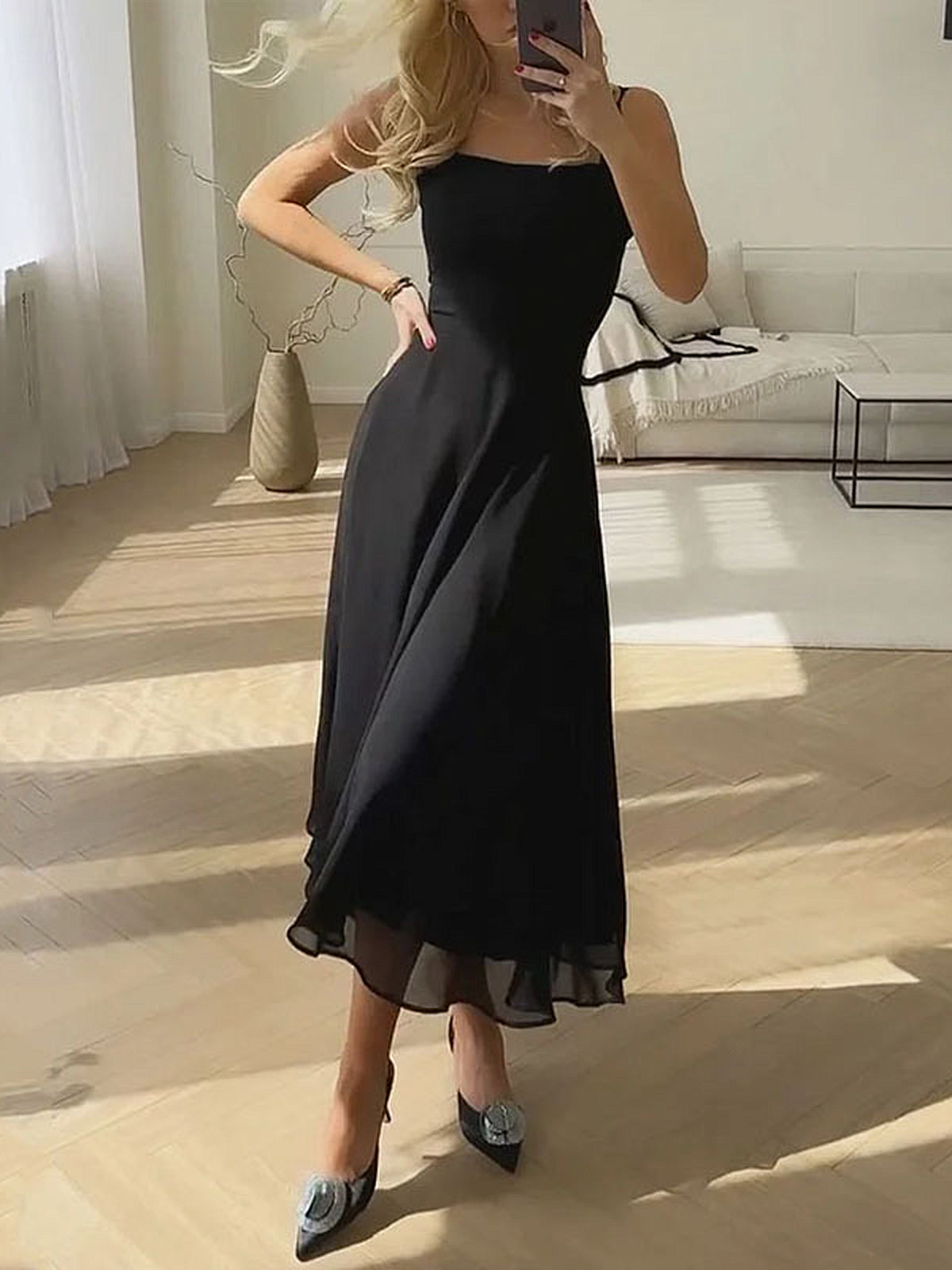 Classic Chic Maxi Dress