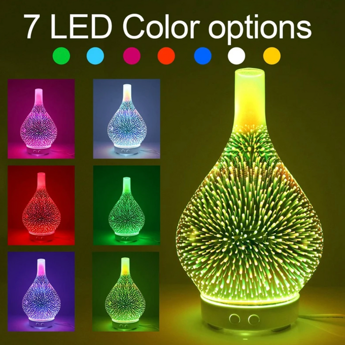 Soothing and Atmospheric Aroma Diffuser - AuroraGlow-Nora Luxe