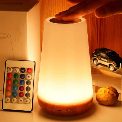 Calming Colorful Bedroom Night Light - Pexav