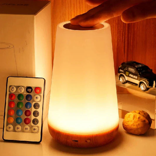Calming Colorful Bedroom Night Light - Pexav