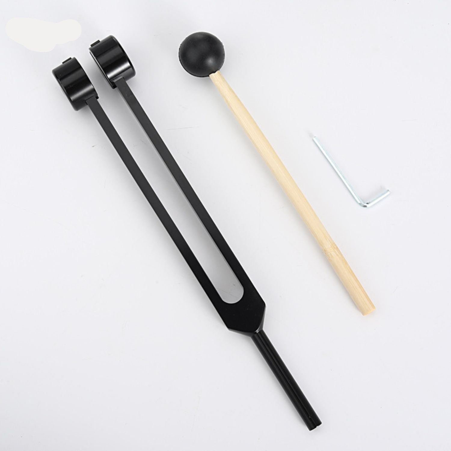 Sound Therapy for Inner Peace - TranquilTone Tuning Forks-Golden round bowl (9.65 in)-Nora Luxe
