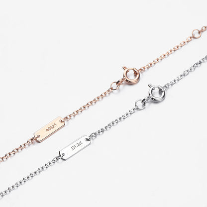 Sparkling Moissanite Eye Necklace | Full Cut Jewellery-Yellow-Nora Luxe
