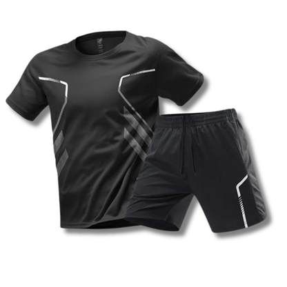 Athletic Wear Set for Men - Tee and Shorts - Pexav