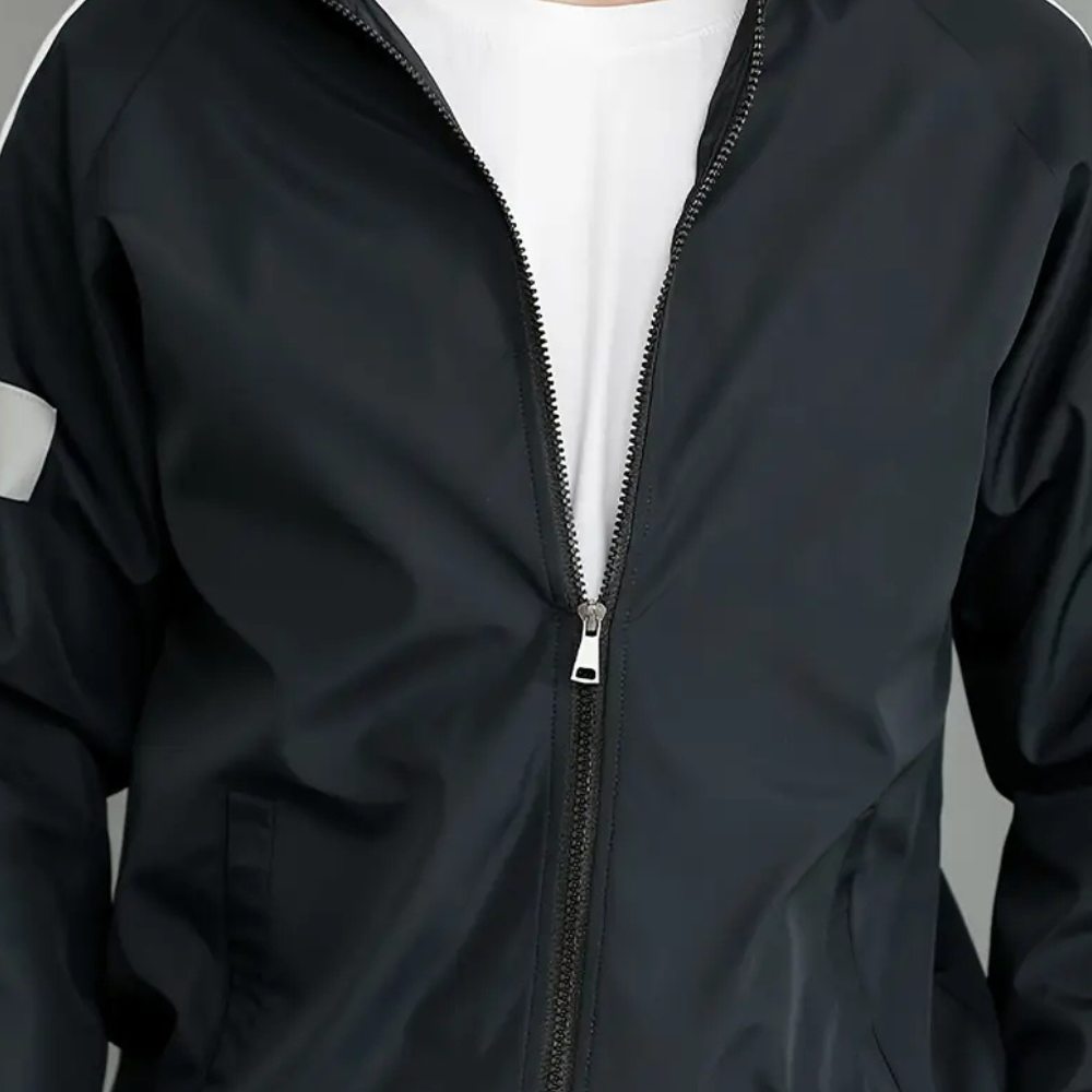 Sporty and Comfortable Tracksuit for Men - Milan-Black-S-Nora Luxe