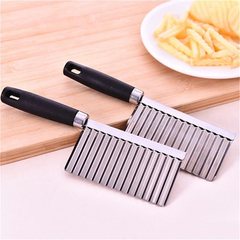 Stainless Steel Vegetable Knife - WaveCut-Nora Luxe