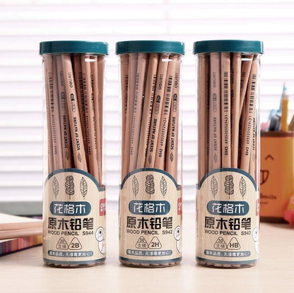 Classic 10 Piece Black Lead Pencils Set - Pexav