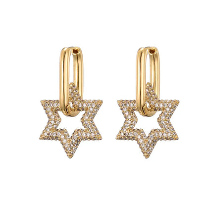 Shining Crystal Drop Earrings | Fashionable Ladies Jewellery - Pexav