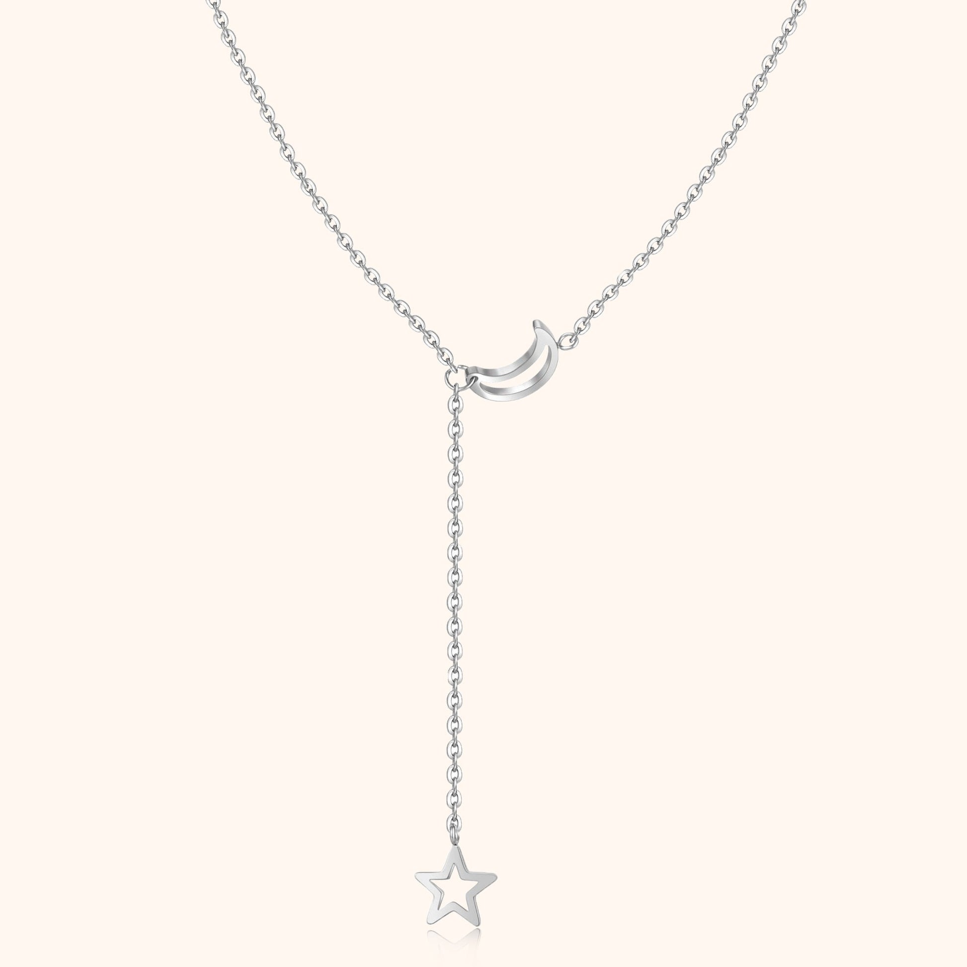 Star Light Necklace - Nova-Silver-Nora Luxe